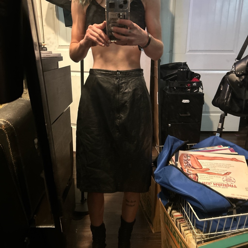 Forenza Black Pencil Skirt